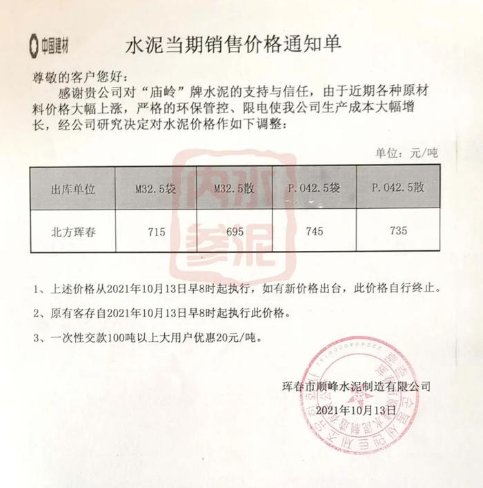 全国水泥涨价趋势分析，最新消息、市场走势与发展展望